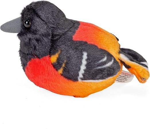 Oriole en peluche avec chant