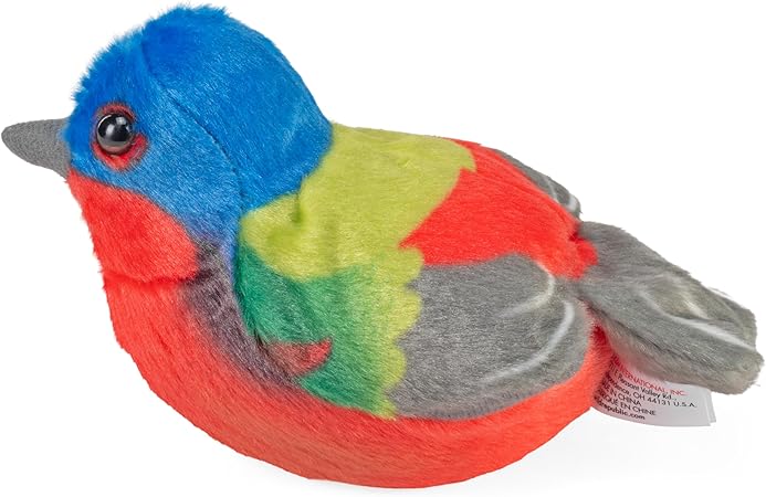 Peluche avec chant - Passerin nonpareil
