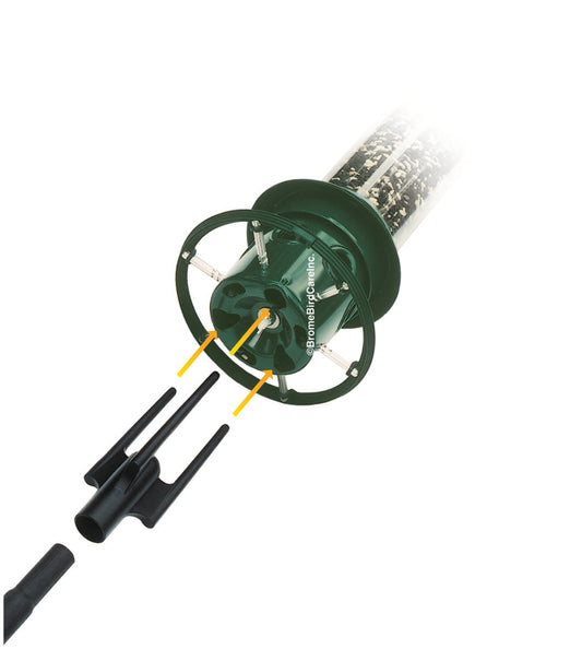 Adaptateur de poteau pour mangeoire Squirrel Buster Plus