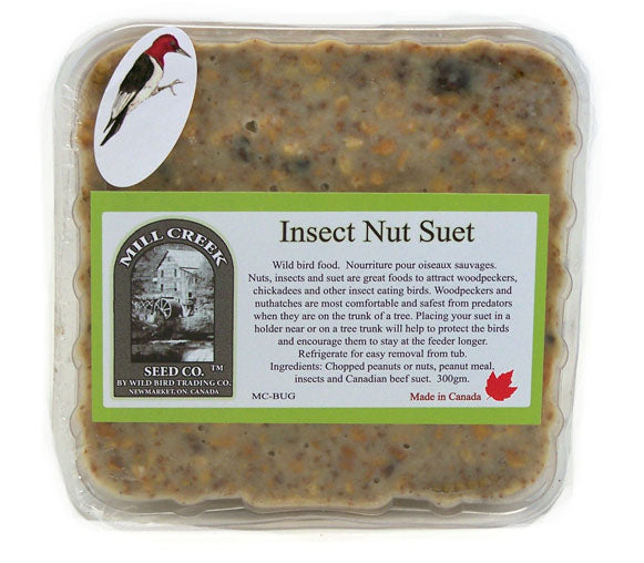 Suif aux insectes et noix - Mill Creek