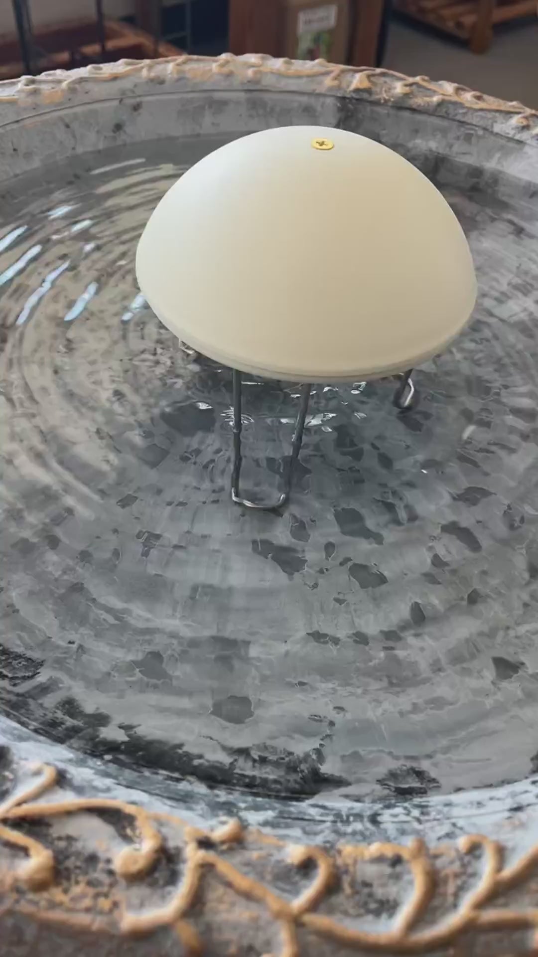 Agitateur d'eau pour bain d'oiseaux - Water Wiggler