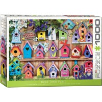 Puzzle 1000 pieces - Bird Houses