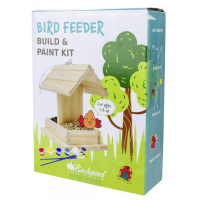 Kit de construction et de peinture pour enfants d’une mangeoire pour oiseaux 