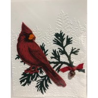 Hand-made greeting card - Cardinal
