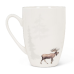 Moose in forest mug