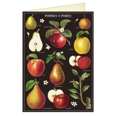 Greeting Card - Apples & Pears
