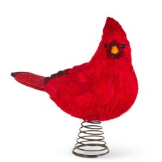 Cardinal pour haut de sapin