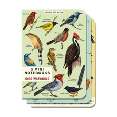Cahiers de notes avec oiseaux (ensemble de 3)