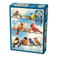 Puzzle 500 pieces - Birds on a wire