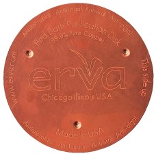 Disque de purification pour bain d'oiseaux