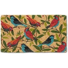 Colourful Birds Doormat