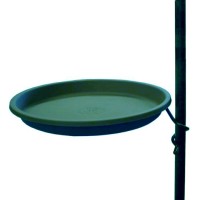 14'' Round Coil with Bird Bath for 1 inch Pole