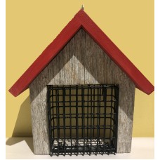 Barn Wood Suet Feeder