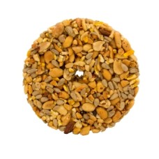 Nut wheel for suet feeder