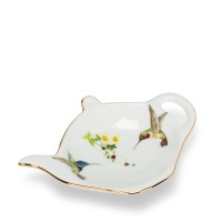 Hummingbird Tea Bag Plate