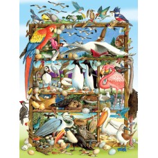 Puzzle 350 pieces - Birds of the World