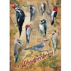 Puzzle 500 pieces - Notable Woodpeckers