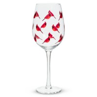 Cardinal Wine Glass