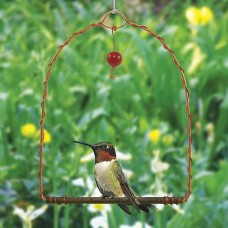 Perchoir en cuivre pour colibri