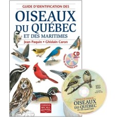 Guide d'identification des oiseaux du Québec et des Maritimes (+ CD)