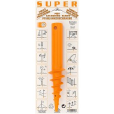 Orange Post Anchoring Screw