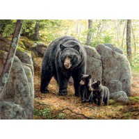 Puzzle 1000 pieces - Bears
