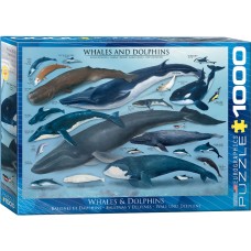 Casse-tête 1000 morceaux - Baleines et Dauphins