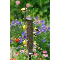 Aspects Quick-Clean Thistle Tube Feeder - Silver